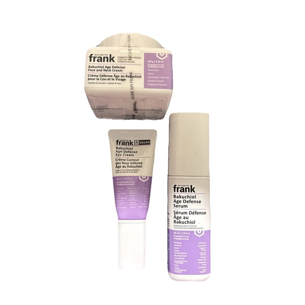 Excuse My Frank Complete Age Defense Line - 3-Step Routine Eye,Face & Neck